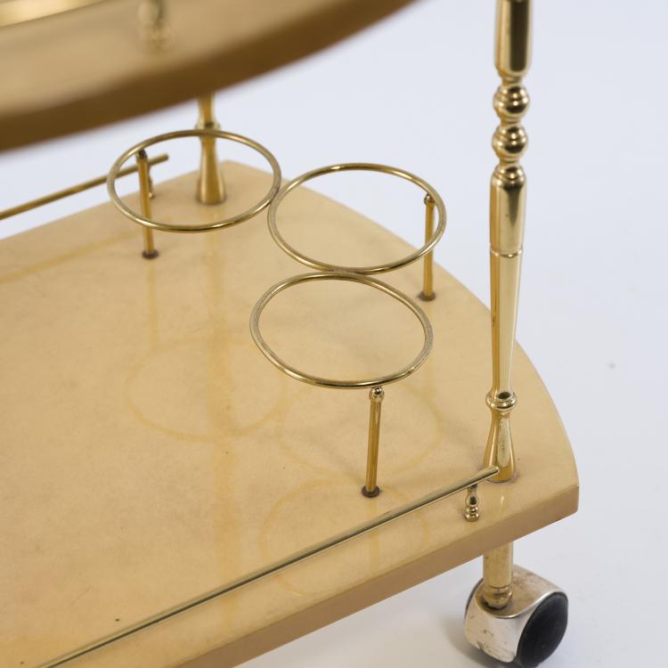 Bild 6 zu Objekt, Servierwagen, um 1955, Aldo Tura, Tura, Mailand, 152A 62