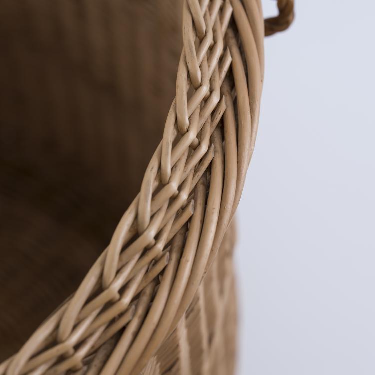 Bild 2 zu Objekt, Korbtonne mit Deckel, um 1965, Italien, 152A 182