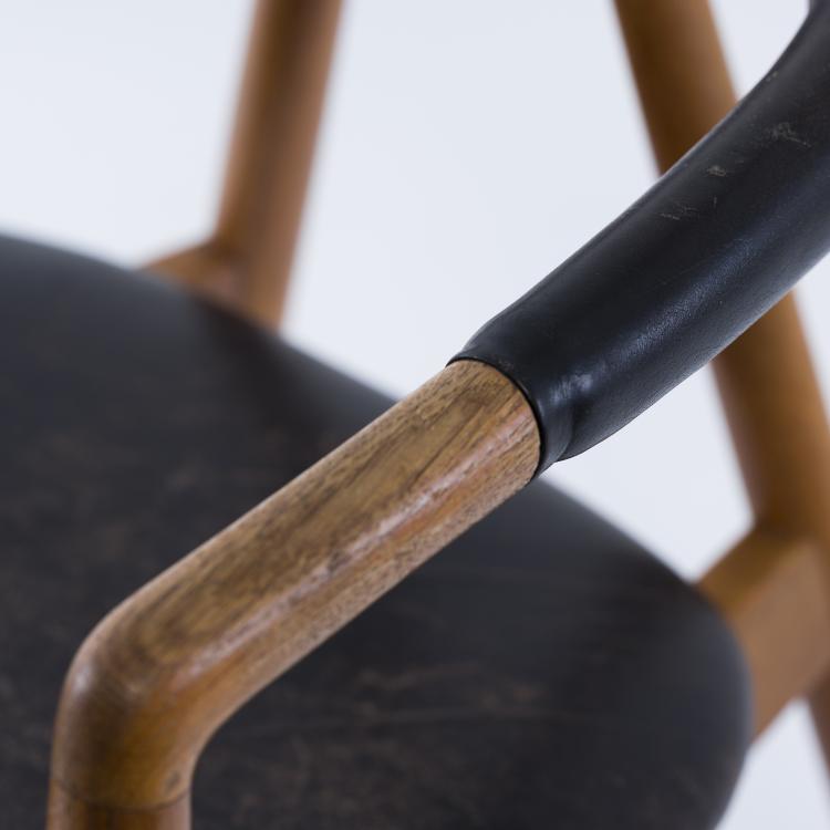 Bild 4 zu Objekt, Armchair, 1950s, Helmut Magg, Deutsche Werkst&auml;tten, M&uuml;nchen (zugeschrieben), 152B 464