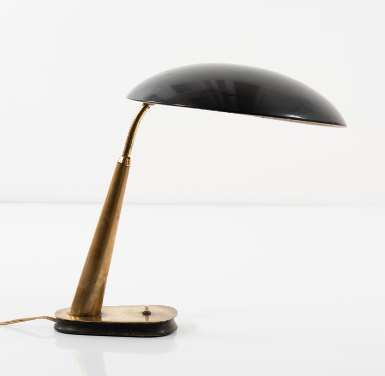 Hauptbild zu Objekt, Tischleuchte '6770', um 1950, Kaiser & Co., Neheim-H&uuml;sten (zugeschrieben), 152B 412