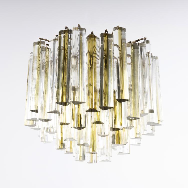 Hauptbild zu Objekt, Deckenleuchte aus der Serie 'Trilobo', 1960er Jahre, Venini & C., Murano, 152A 160