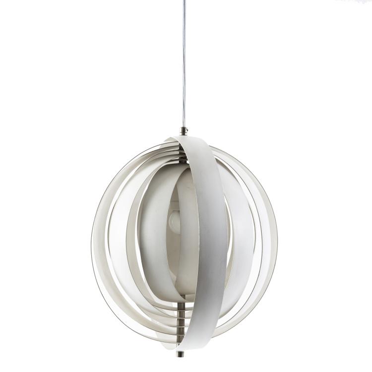 Hauptbild zu Objekt, 'Moon lamp', 1960, Verner Panton, Poulsen, Louis, Kopenhagen, 152B 522
