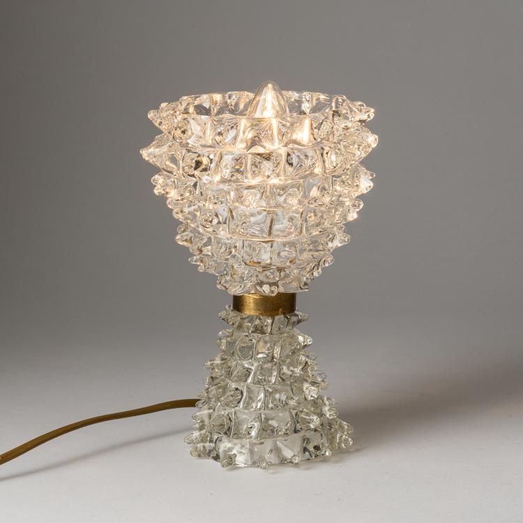 Bild 1 zu Objekt, Tischleuchte 'Rostrato', 1938, Ercole Barovier, Barovier & Toso, Murano, 152A 8