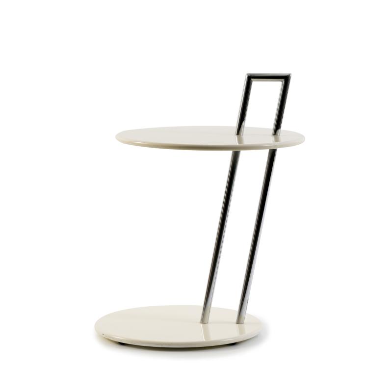 Hauptbild zu Objekt, Side table 'E-97', c. 1925-30, Eileen Gray, Vereinigte Werkst&auml;tten, M&uuml;nchen, 152B 372