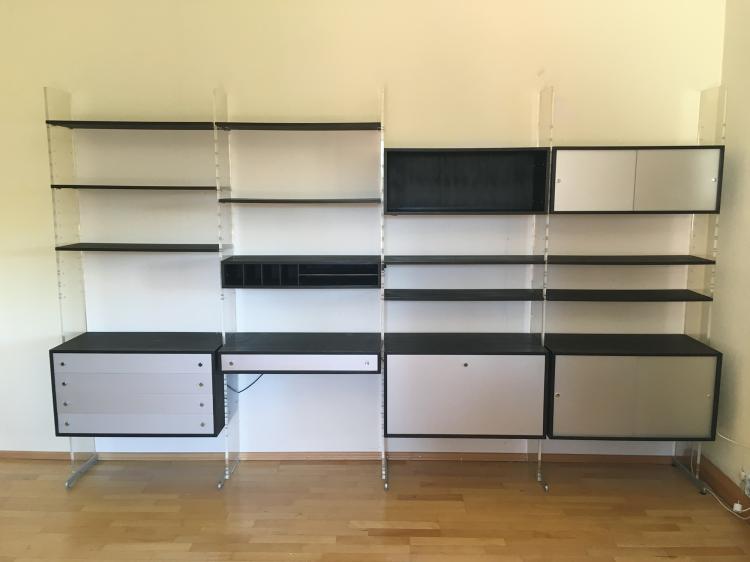 Hauptbild zu Objekt, Regalsystem, um 1970, Poul N&ouml;rreklit, Petersens, Georg, M&ouml;belfabrik, Farum, 152B 563