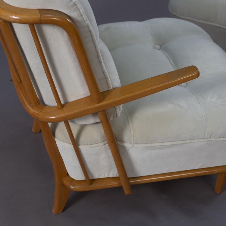 Bild 3 zu Objekt, Zwei Armlehnsessel, 1940er Jahre, Schweden, 152B 394