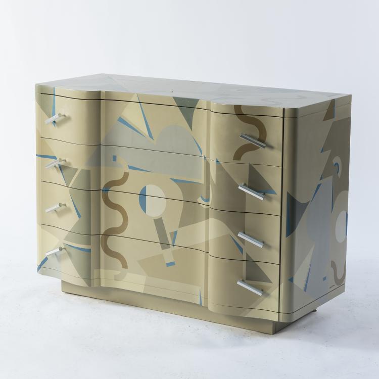 Bild 1 zu Objekt, Chest of drawers 'Cetonia', 1984, Alessandro Mendini, Zanotta, Mailand, 152A 351