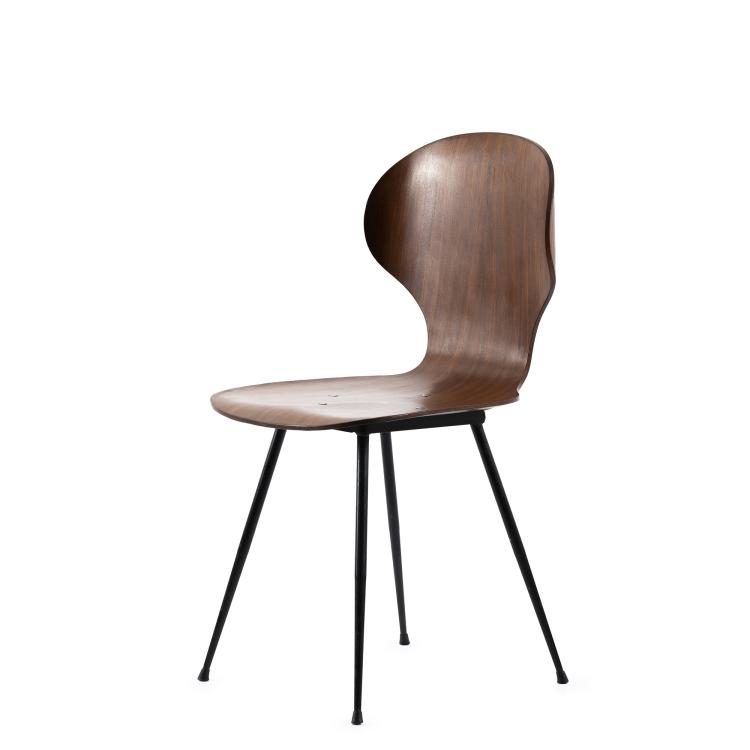 Hauptbild zu Objekt, Stuhl, um 1958, Carlo Ratti, Industria Legni Curvati, Lissone, 152A 79