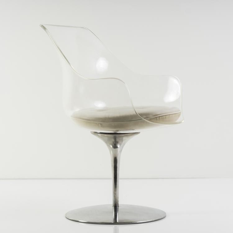 Bild 3 zu Objekt, Stuhl 'Champagne', um 1958, Estelle Laverne,Erwine Laverne, Formes Nouvelles, Paris, 152B 472