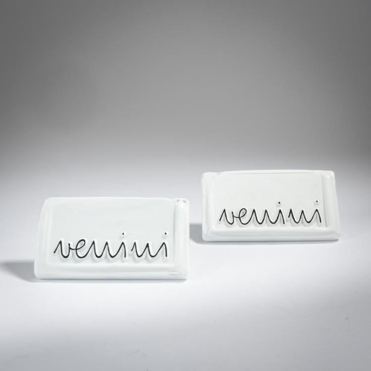 Hauptbild zu Objekt, Two Venini stands, c. 1965, Venini & C., Murano, 152C 667