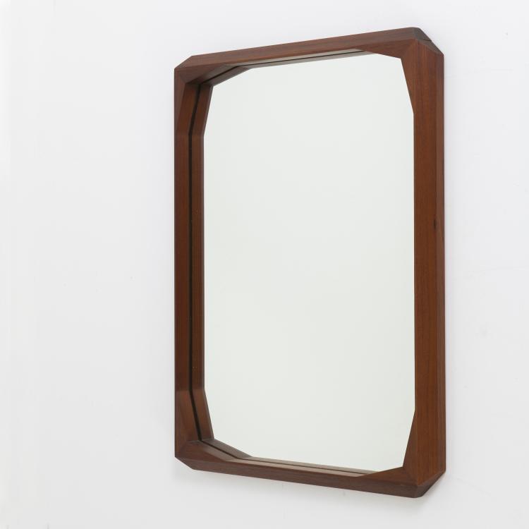 Hauptbild zu Objekt, Wandspiegel, um 1957, Italien, 152A 55