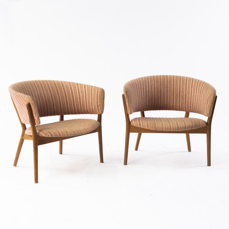 Bild 1 zu Objekt, Set of two lounge chairs '83', 1952, Nanna Ditzel, Willadsen, S&ouml;ren, Vejen, 152B 425