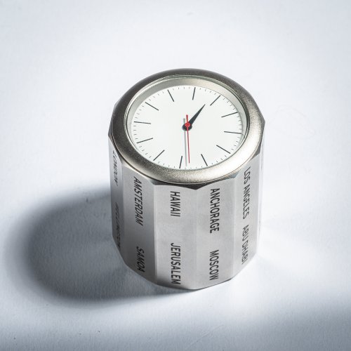 Weltzeit-Uhr 'Waals World Time Clock', 2001