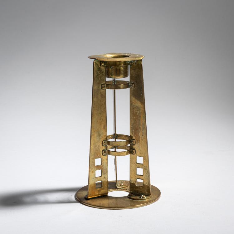 Hauptbild zu Objekt, Kerzenleuchter, um 1905, Gustave Serrurier-Bovy, Serrurier-Bovy, Gustave, 153C 658