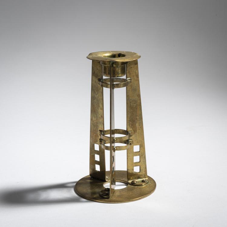 Bild 1 zu Objekt, Kerzenleuchter, um 1905, Gustave Serrurier-Bovy, Serrurier-Bovy, Gustave, 153C 658