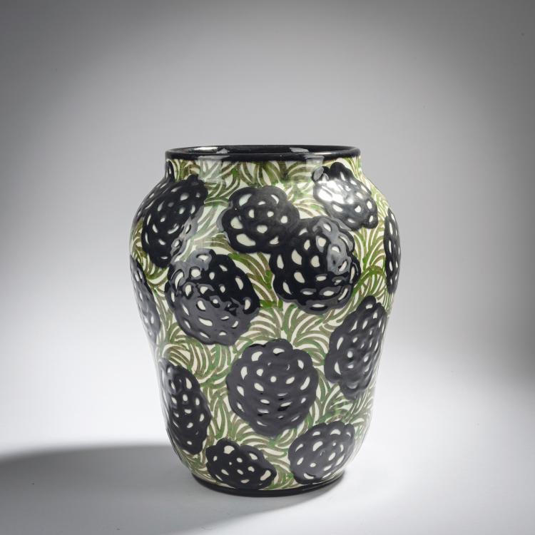 Hauptbild zu Objekt, Vase 'Blossoms', 1913, Max Laeuger, Laeuger, Max, Kandern, 153C 552