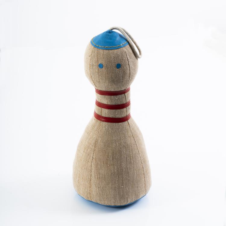 Hauptbild zu Objekt, Bowling pin, 1968, Renate M&uuml;ller, M&uuml;ller, Renate, Therapeutisches Spielzeug, Sonneberg, 152B 552