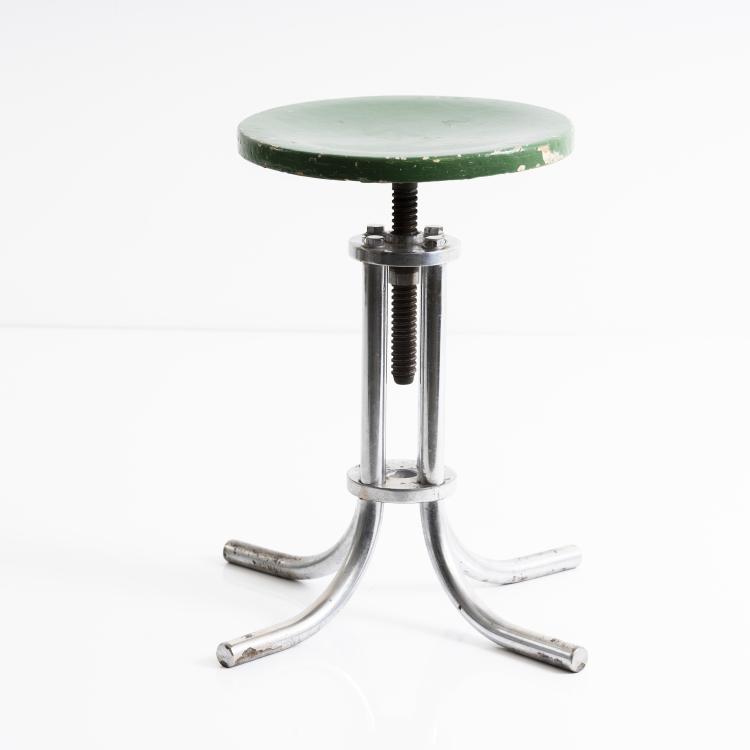 Bild 1 zu Objekt, Hocker 'B 195', um 1935, Marcel Breuer, Thonet, Frankenberg, 152B 386