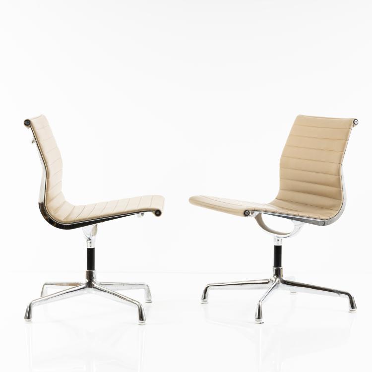 Bild 1 zu Objekt, Set of two 'Aluminum Group' chairs, 1958, Charles Eames,Ray Eames, Miller, Herman, Zeeland, 152B 468