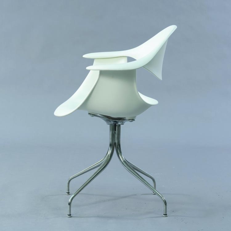 Hauptbild zu Objekt, 'DAF Swagged-Leg' armchair, 1954, George Nelson, Miller, Herman, Zeeland, MI, 152B 433