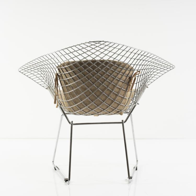 Bild 7 zu Objekt, Sessel 'Diamond chair' - '421-2', 1951, Harry Bertoia, Knoll International, New York, 152B 418