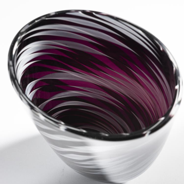 Bild 1 zu Objekt, Vase 'Fantasia bianco nera', 1958, Archimede Seguso, Seguso, Archimede, 152C 797