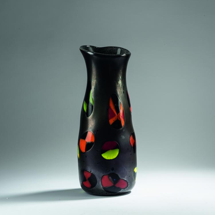 Hauptbild zu Objekt, Vase 'Nerox', um 1962, Ermanno Toso, Toso, Fratelli, Murano, 152C 812
