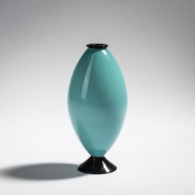 Hauptbild zu Objekt, 'Incamiciato' vase, c. 1930, Carlo Scarpa (attributed), Cappellin, M.V.M., Murano (zugeschrieben), 155C 752