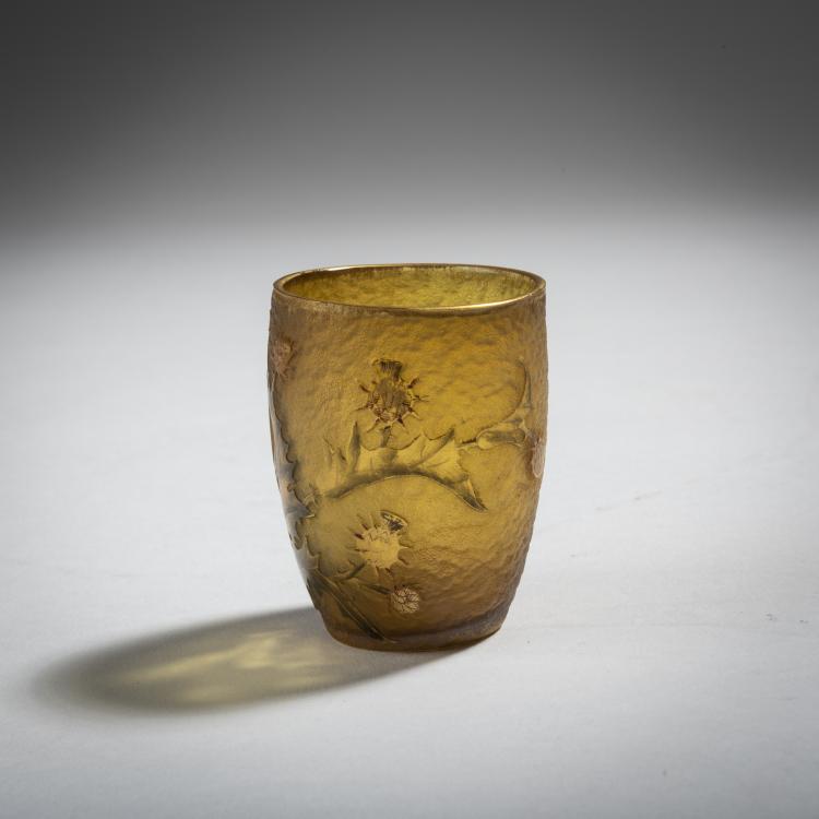 Bild 1 zu Objekt, Miniatur-Vase 'Nancy 1906', Daum Fr&egrave;res, Nancy, 153B 125