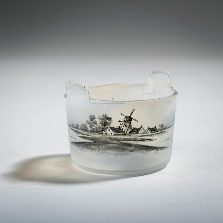 Hauptbild zu Objekt, Gew&uuml;rzsch&auml;lchen 'Delft', um 1898, Daum Fr&egrave;res, Nancy, 153B 102