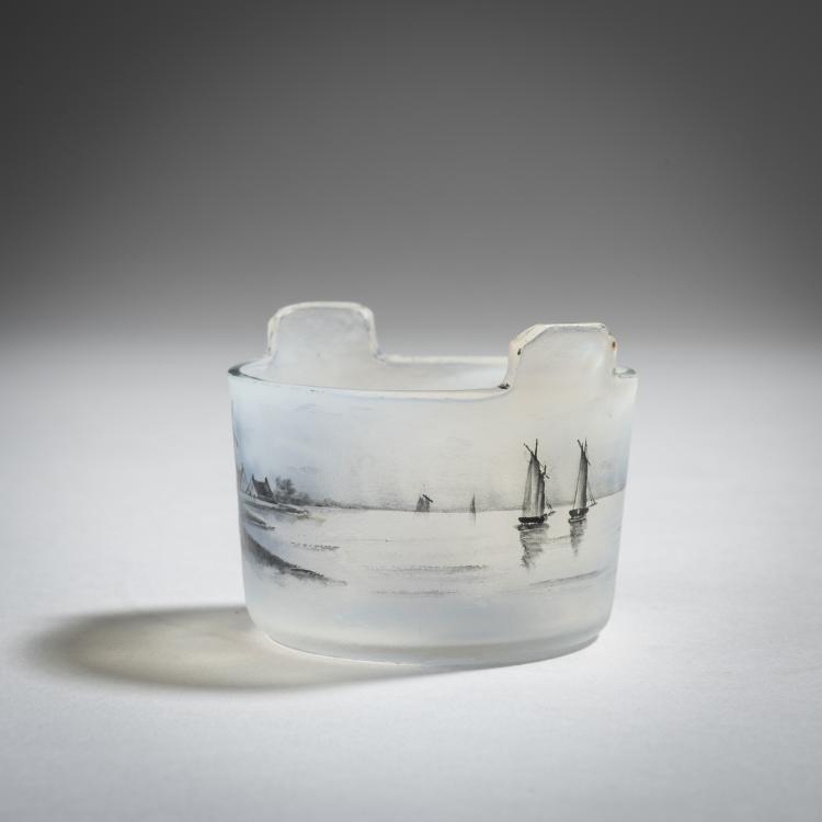 Bild 1 zu Objekt, Gew&uuml;rzsch&auml;lchen 'Delft', um 1898, Daum Fr&egrave;res, Nancy, 153B 102