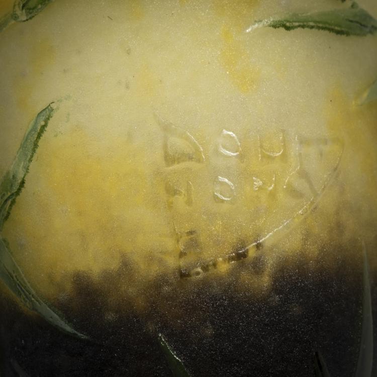 Bild 2 zu Objekt, Miniatur-Vase 'Orchis, toile d'araign&eacute;e', um 1910, Henri Berg&eacute;, Daum Fr&egrave;res, Nancy, 153B 145