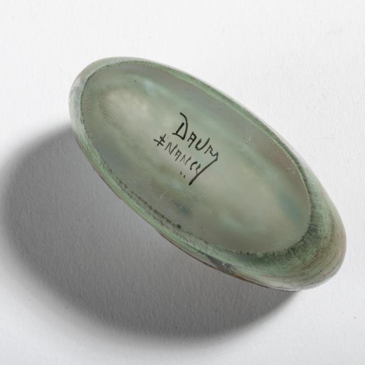 Bild 3 zu Objekt, Miniatur-Vase 'Arbres en &eacute;t&eacute;', 1903-05, Daum Fr&egrave;res, Nancy, 153B 114