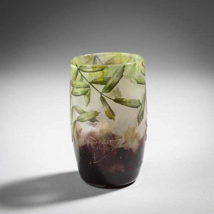 Bild 1 zu Objekt, Small 'Sorbiers' vase, c. 1903, Henri Berg&eacute; (attributed), Daum Fr&egrave;res, Nancy, 153B 116