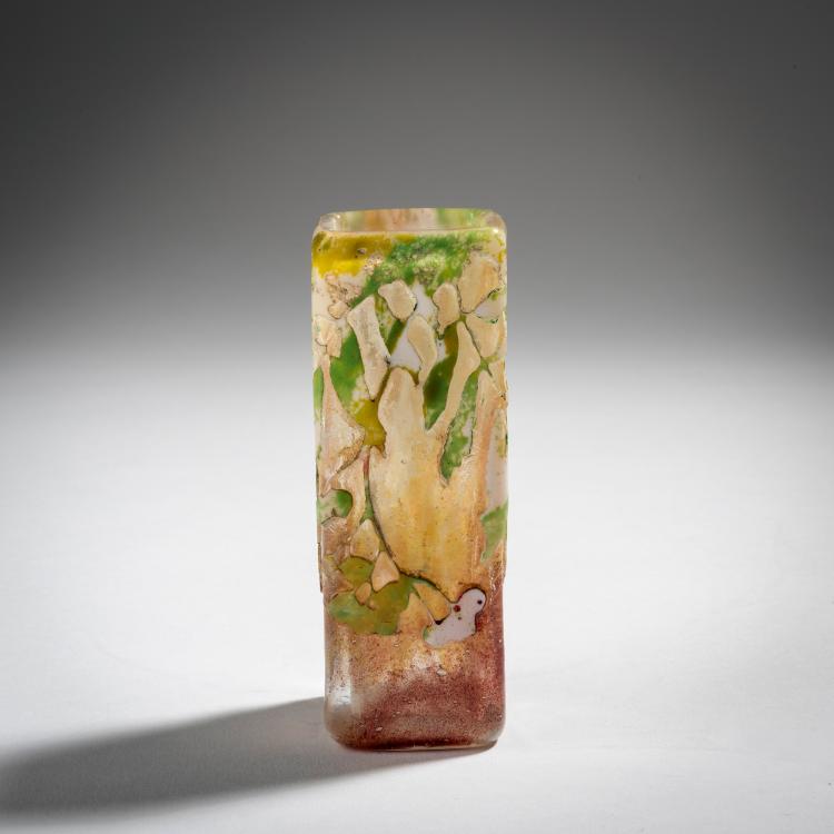 Hauptbild zu Objekt, Kleine Vase, um 1910, Daum Fr&egrave;res, Nancy, 153B 146