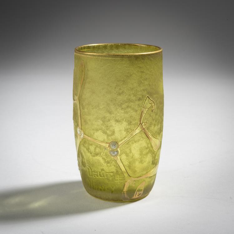 Bild 1 zu Objekt, Miniatur-Vase 'Gui', um 1895, Daum Fr&egrave;res, Nancy, 153B 93
