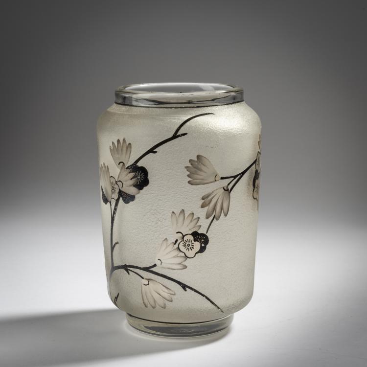 Bild 1 zu Objekt, Vase 'Pinsons', 1926, Daum Fr&egrave;res, Nancy, 153B 187