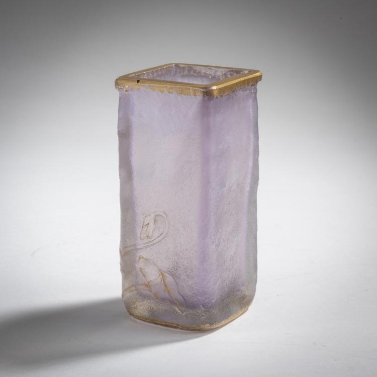 Bild 2 zu Objekt, Vase 'Cyclamens', um 1895, Daum Fr&egrave;res, Nancy, 153B 94