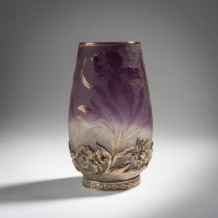 Bild 1 zu Objekt, Vase 'Iris', um 1890, Daum Fr&egrave;res, Nancy, 153B 85