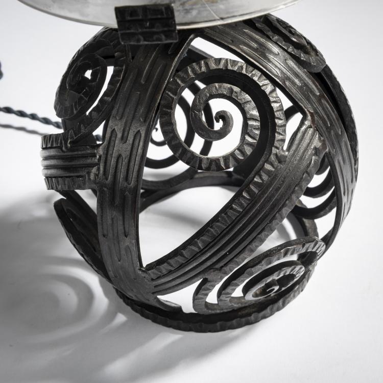 Bild 2 zu Objekt, Table light, c. 1921, Edgar Brandt, Daum Fr&egrave;res, Nancy, 153B 182