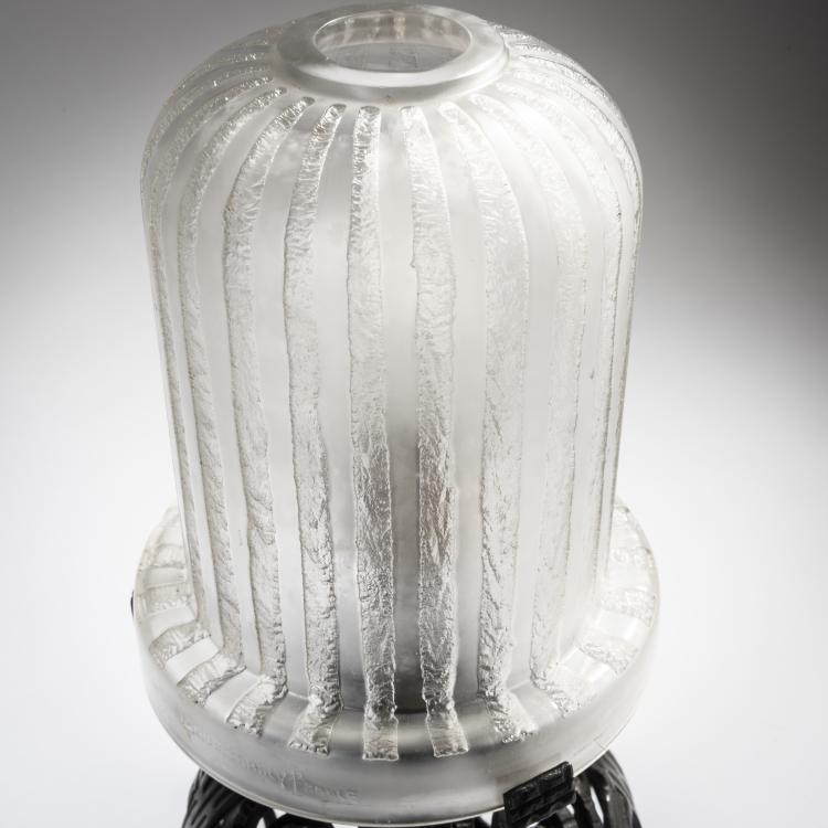 Bild 3 zu Objekt, Table light, c. 1921, Edgar Brandt, Daum Fr&egrave;res, Nancy, 153B 182