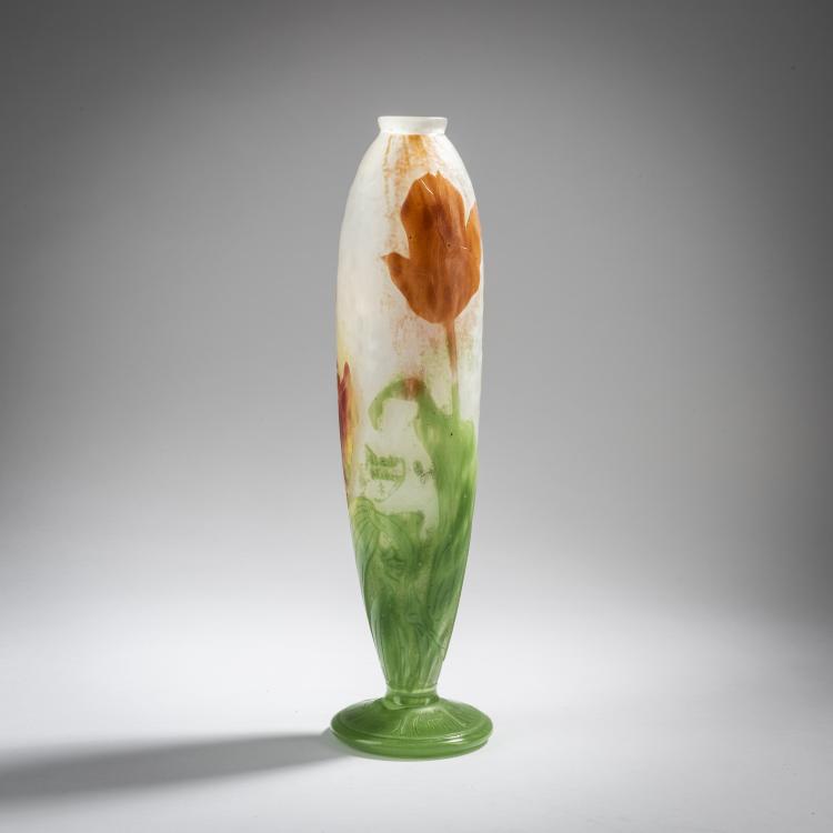 Bild 1 zu Objekt, Vase 'Tulipes', 1914-22, Daum Fr&egrave;res, Nancy, 153B 175