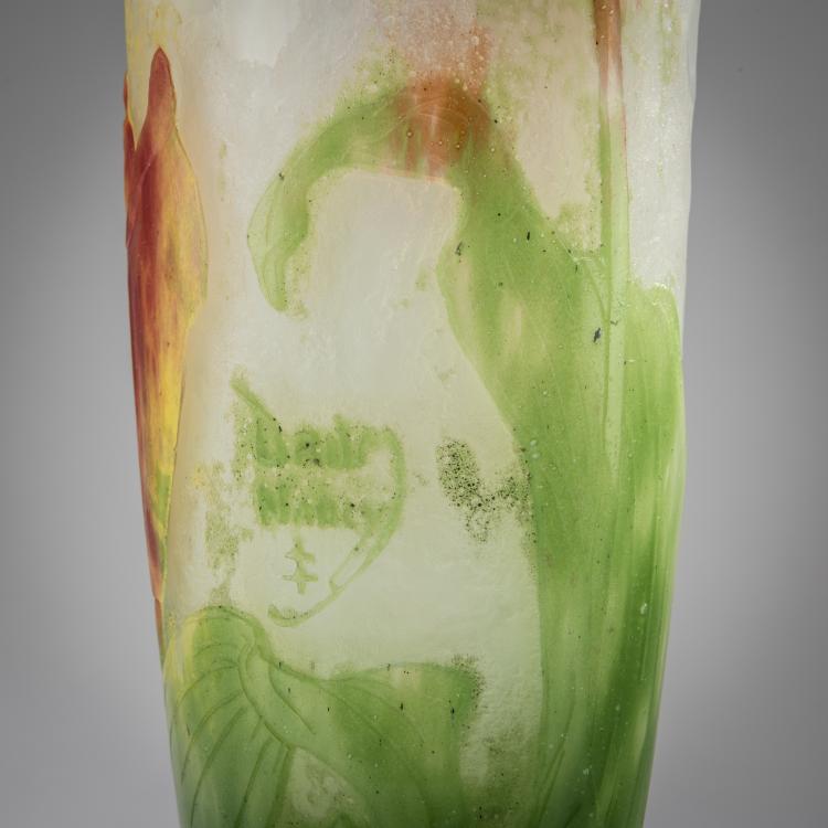 Bild 3 zu Objekt, Vase 'Tulipes', 1914-22, Daum Fr&egrave;res, Nancy, 153B 175