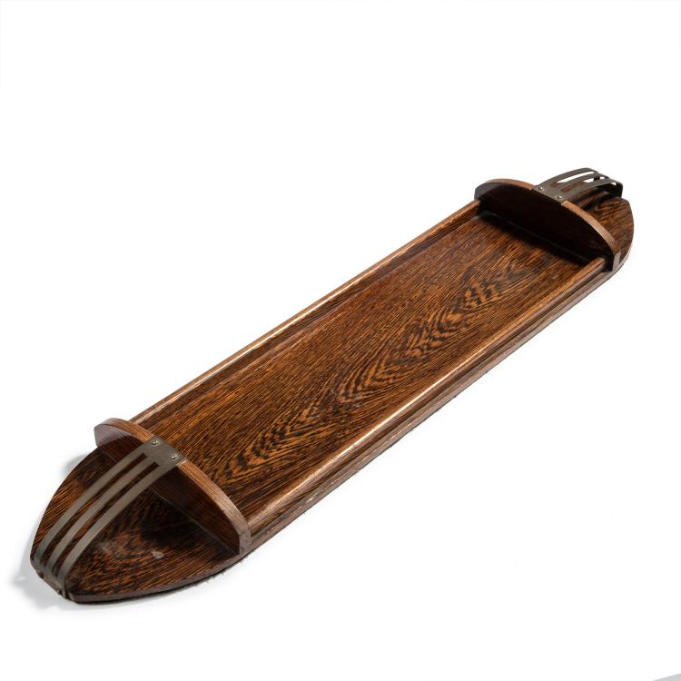 Hauptbild zu Objekt, Tablett, um 1910, Gustave Serrurier-Bovy, Serrurier-Bovy, Gustave, 153C 659