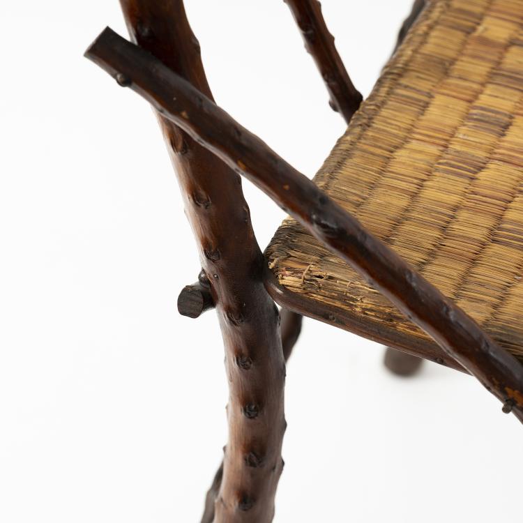 Bild 6 zu Objekt, Set of two armchairs, 1910s, &Ouml;sterreich (zugeschrieben), 152B 367