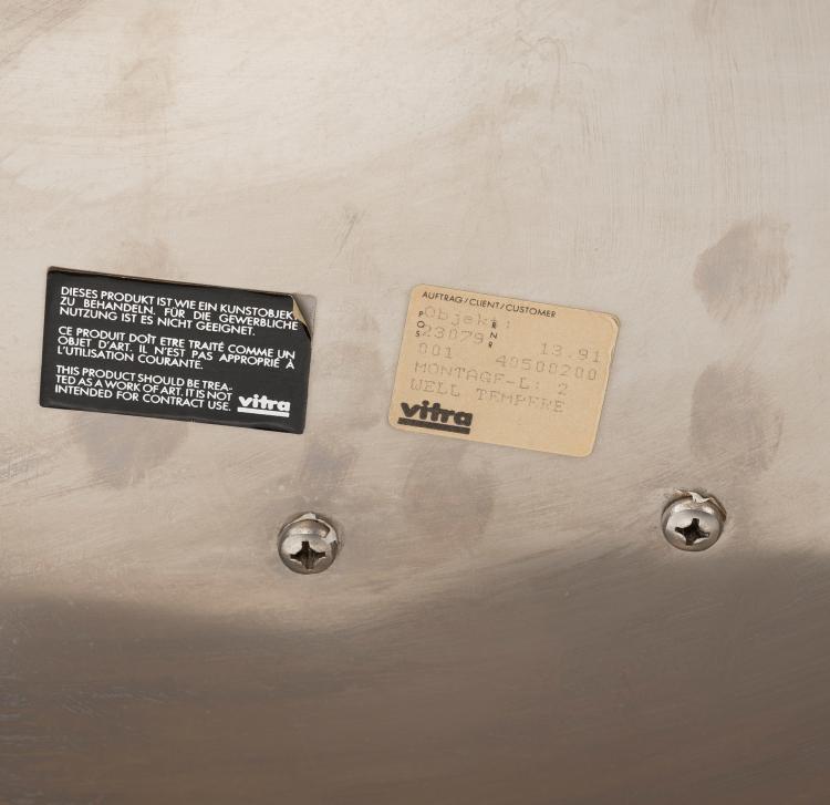 Bild 1 zu Objekt, 'Well tempered chair', 1986/87, Ron Arad, Vitra Design, Weil am Rhein, 152B 591