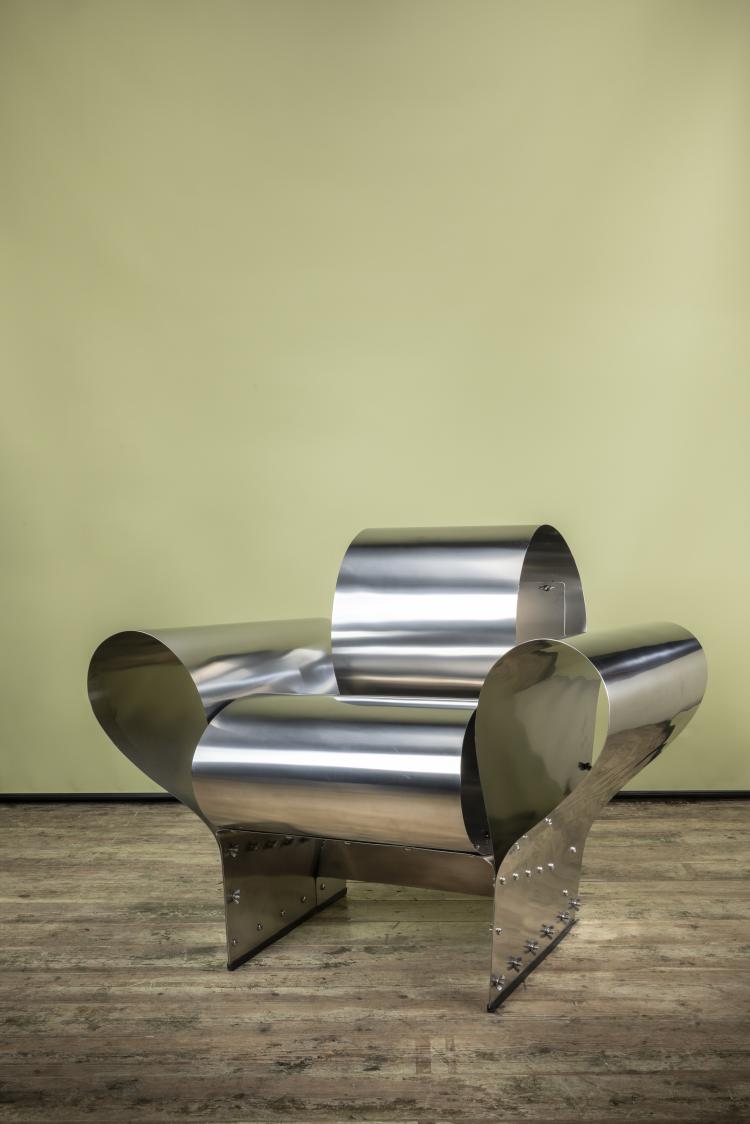 Bild 2 zu Objekt, 'Well tempered chair', 1986/87, Ron Arad, Vitra Design, Weil am Rhein, 152B 591