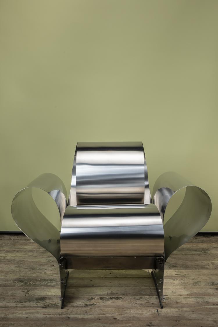 Bild 3 zu Objekt, 'Well tempered chair', 1986/87, Ron Arad, Vitra Design, Weil am Rhein, 152B 591