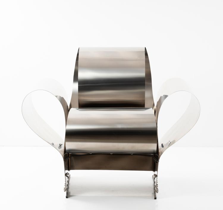 Bild 5 zu Objekt, 'Well tempered chair', 1986/87, Ron Arad, Vitra Design, Weil am Rhein, 152B 591