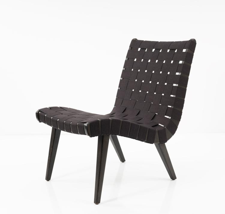 Bild 7 zu Objekt, Set of two lounge chairs and one ottoman 'Vostra', 1941, Jens Risom, Knoll, Walter, Herrenberg, 152B 399